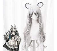 ydound Anime Coer Wig. Cosplay Perücken Spiel Arknights Pramanix Cosplay Perücke Hitzebeständige synthetische Perücke Haar Halloween Party Anime Cosplay Perücke