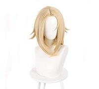 ydound Anime Coser wig Anime Cosplay Wigs Shaman King Kyoyama Anna Cosplay Wigs With Free Wig Cap(Color: Yoh Asakura) ( Color : Yoh Asakura )