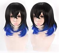 ydound Anime Coser wig Anime Demon Slayer: Kimetsu No Yaiba Inosuke Hashibira Wigs Heat Resistant Synthetic Hair Cosplay Wigs + Wig Cap