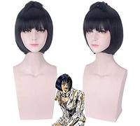 ydound Anime Coser wig Anime JOJO' s Bizarre Adventure Cosplay Wig Bruno Bucciarati Sticky Fingers Role Cos Head Gift Wigs Costume Halloween Party