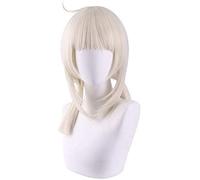 ydound Anime Coser wig Game Genshin Impact Project Klee Wig Cosplay Wigs Playing Powder Off 1: 1 Wigs 45cm For White Hair Halloween