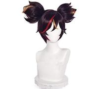 ydound Anime Coser wig Genshin Impact Cosplay Wigs Sucrose Green Gradient 85cm Long Straight Heat Resistant Synthetic Hair Halloween Carnival Party+ Wig Cap ( Pattern : Xinyan )
