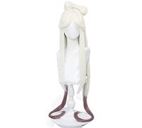 ydound Anime Coser wig Genshin Impact Cosplay Wigs Sucrose Green Gradient 85cm Long Straight Heat Resistant Synthetic Hair Halloween Carnival Party+ Wig Cap ( Pattern : Ningguang )