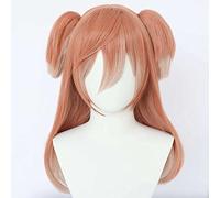 ydound Anime Coser wig Genshin Impact YanFei Wig Anime Cosplay Wig with Free Wig Cap, for Halloween Party Halloween Carnival with Wig