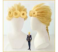 ydound Anime Coser wig JoJo' s Bizarre Adventure: Golden Wind Giorno Giovanna Cosplay Halloween Carnival Party Costumes Customizable S One Wig