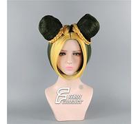 ydound Anime Coser wig Jojo' S Bizarre Adventure Jolyne Kujo Short Anime Wig + Wig Cap Jojo As The Picture