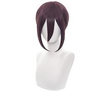 ydound Anime Coser wig Makima Wig, Chainsaw Man Makima Cosplay Wig with Wig Cap, Long Ponytail Red Anime Cosplay Wig ( Color : Reze )