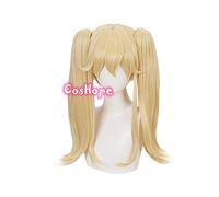ydound Anime Coser wig Mary Saotome Wig Kakegurui Wig Women Golden Wig Cosplay Anime Cosplay Wigs Heat Resistant Synthetic Wigs Halloween Cosplay