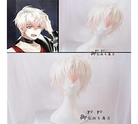 ydound Anime Coser wig Mystic Messenger Cosplay Harajuku Curly Hair Wigs 707 Yoosung Zen V Japanese Hair Costume Luciel Choi Zen Jumin Han Cosplay Wig Han Jumin (Color : Searan)