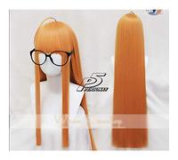 ydound Anime Coser wig Persona 5 Futaba Sakura Hair Cosplay Wig+Hairnet