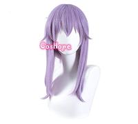 ydound Anime Coser wig Shinoa Hiiragi Cosplay Seraph Of The End Cosplay Women Light Purple Wig Cosplay Anime Cosplay Wigs Heat Resistant Synthetic Wigs