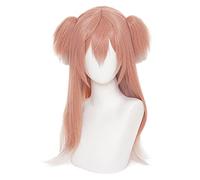 ydound Anime Coser wig Sucrose Wig, Genshin Impact Sucrose Cosplay Wig with Clip Ears & Wig Cap, Long Straight Green Blue Anime Cosplay Wig ( Color : Yanfei )