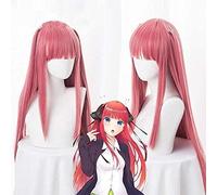 ydound Anime Coser wig The Quintessential Quintuplets Cosplay Wigs Nino Nakano Cosplay Synthetic Wig 5 toubun no Hanayome Wig Halloween Carnival Party
