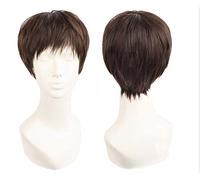 ydound Anime Coser wig Voltron: Legendary Defender Lance Cosplay Wig Short Brown Heat Resistant Synthetic Hair Wigs + Wig Cap