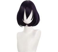 ydound Anime Kakegurui Party Wig Short Purple Hair Compulsive Gambler Cosplay Costume Accessories KEEBON Cosplay Anime Wig Coser