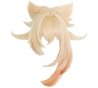 ydound Game Genshin Impact Yoimiya Cosplay Wig Mixed Color Gradient Wig Halloween Fancy Cosplay Anime Wig Coser