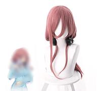 ydound Gotoubun No Hanayome The Quintessential Quintuplets Miku Nakano Pink Synthetic Cosplay Wigs + Wig Cap Cosplay Anime Wig Coser