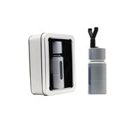 YDPSPORT Poppers Bottle, Leakproof Inhaler, Aroma Inhaler, Empty No Liquid Inside (Silver)