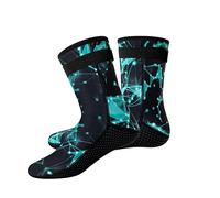 YDQUANI 3mm Neoprene Wetsuit Socks Thermal Anti-slip Diving Socks Boots for Men Women Snorkelling Open Water Swimming Surfing