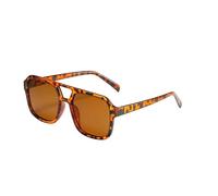 YDRABFLE Summer Ladies Sunglasses Double Beam Rectangle Sunglasses Women Sun Glasses Shades Female Sunglasses Eyewear-4-Multi