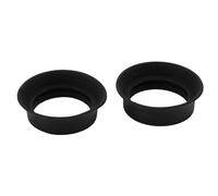 YDRCESMI 2pcs Scope Eyepiece Eyecup Soft Rubber Cover Improve Observation Effect Suit for Microscope Monocular Binocular Eyepiece