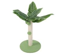 YDRCESMI Cat Scratching Post, Furniture Protection Sturdy, Cat Scratchers For Indoor Cats, Stable Structure Cat Tree Scratch Post With 3 Hanging Balls For Indoor Cats And Kittens (Green)