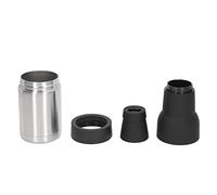 YDRCESMI Stainless Steel Vacuum Insulation Tank with Bottle Opener and Silicone Bottom for Cold Beverages Appropriate at Parties and Barbecues (Steel Color)