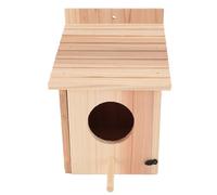 YDRCESMI Wooden Bird House Outside Outdoor, Bird Houses For Outside, Wooden Blue Bird Houses For Outdoors With Standing Pole For Garden, Balcony, And So On