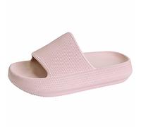 ydscsci Girls Boys Slides kids Pool Slippers Shower Thick Sole Non-Slip Comfy Bathroom Shoes Pink 10 UK Child