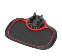 YDSTNiu 1 Piece Car Dashboard Phone Holder Mount for Renault Austral E-Tech Hybrid/Espace VI/Rafale 2022 2023 2024, Non Slip Dashboard Mat Adhesive Anti-Skid Key Coin Organizer Tray Pad Silicone