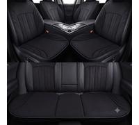 YDSTNiu 3 Pcs Premium Luxury Automotive Seat Cushion Full Cover for Chevrolet Groove II (310S) 2025, Vehicle Protector Shields Washable Automobile Interior Base,Black