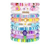 YDSW 10 Pcs Friendship Bracelets Set for Girls Teens