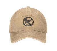 YDTANWJUH The Hun r Games Mockingjays Baseball Cap Vinta Distressed Washed Classic Movie Snapback Cap Men Women Outdoor Adjustable Hats