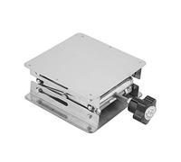 YDuupxe 100 * 100mm Lifting Platform Rack Laboratory, Stand Stainless Steel for Experiment with Physics, Chemistry, Biology