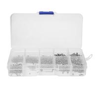 YDuupxe 1000pcs Precision Screws, Multi Purpose Repair Kit with Precision Threads, Assorted Sizes, Long Lasting Performance for Various DIY and Repair Projects.