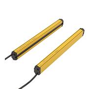 YDuupxe 12 Beams Safety Light Grating Security Device, NPN-NC Light Curtain Sensor With Multi-Area Protection, For Automation Equipment Forging Machine Tools (6 beams BEM0640-C-200NB)