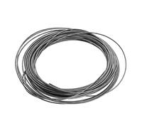 YDuupxe 15 Meters 304 Stainless Steel Wire Rope, 1.5mm Diameter 7x7 Strands, to High Temperatures, Strength and Flexibility, Suitable for Commercial, Industrial, Military and