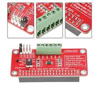YDuupxe 16-Bit ADC Analog-to-Digital Converter Module for 3/2/ B+ with 3.3V Power Supply, I2C Port, and 16-Bit Sampling, Programmable Comparator 2/~16, 4 Channels, 8sps to 860sps Data