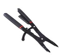 YDuupxe 16 Inch Universal Circlip Pliers, Offset Tips for Easy Installation and Removal, with 12 Replacement Tips and Plastic Case, for Cars Trucks Motorcycles Maintenance Repair