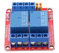 YDuupxe 2 Channel Relay Module High Low Level Actuator Optocoupler Isolation USB Control Switch 24V Dual Interface for Board Computer Automation Projects (5V)