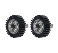 YDuupxe 2Pcs Extruder Transmission Gear, K1 Max K1C Hardened Steel with CNC Machined Precision and Enhanced Filament Compatibility for Ender 3 V3 V3 Plus, Approx.