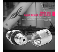 YDuupxe 63MPa Hydraulic Test Adapter Carbon Steel Coupling for Hydraulic Oil Testing G3/8 Pressure System (G1/8)