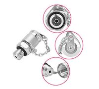 YDuupxe 63MPa Hydraulic Test Adapter Carbon Steel Coupling for Hydraulic Oil Testing G3/8 Pressure System (G3/8)