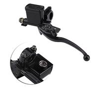 YDuupxe 7/8 22mm Left Front Brake Master Cylinder, Aluminum Alloy Motorcycle Replacement Brake Lever Pump with New Castings Pistons, for Dirt Bike Quad ATV