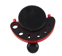YDuupxe Adjustable Hole Saw Drill Guide, Glass Ceramic Tile Drill Locating Tool with Vacuum Base for 4/5/6/7/8/10/12mm Bits, Designed for Precision Drilling Horizontally and Vertically