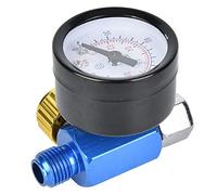 YDuupxe Air Regulator for Spray Gun, Aluminium Alloy Pressure Regulator with G1/4in Threaded, Easy to Install and Adjust, Compact Structure, Flexible Adjustment, Monitor Real-time