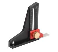 YDuupxe Aluminum Alloy Material Height for Wide Application in Woodworking with Depth Measurement, Measuring Range, and Vane/Wing Heights Hollow Design, Ideal for Home Woodworkers