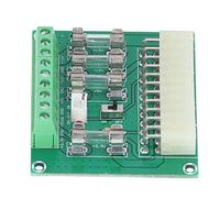 YDuupxe ATX Power Adapter Board, Toggle Control, 24PIN 20PIN Interface, Ideal Power Supply Module for Computer Systems and Electronics