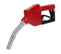 YDuupxe Automatic Shut Off Fuel Nozzle Automatic Fuel Dispenser Auto Shut Off Gas Nozzle with Ergonomic Red ABS Metal Design for Petrol Gasoline Kerosene Refueling (24mm)