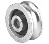 YDuupxe Bearing Wheel Pulley Roller, High Strength Lifting Wheel Accessory, Smooth Performance for Heavy Objects, Diameter Options for Warehouse Use (Diameter 28mm)